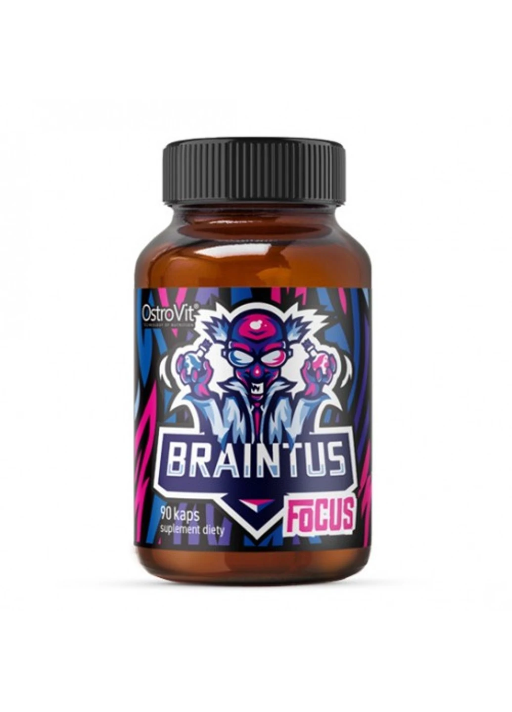 Вітаміни для мозку Braintus Focus 90 капсул Ostrovit (255409801)