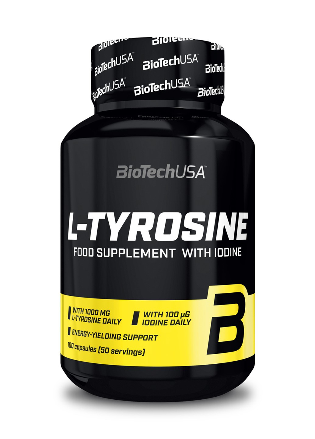 Л-Тирозин BioTech L-Tyrosine (100 капс) біотеч Biotechusa (255363074)