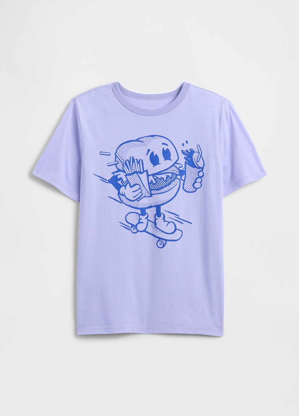 Фіолетова літня футболка Gap