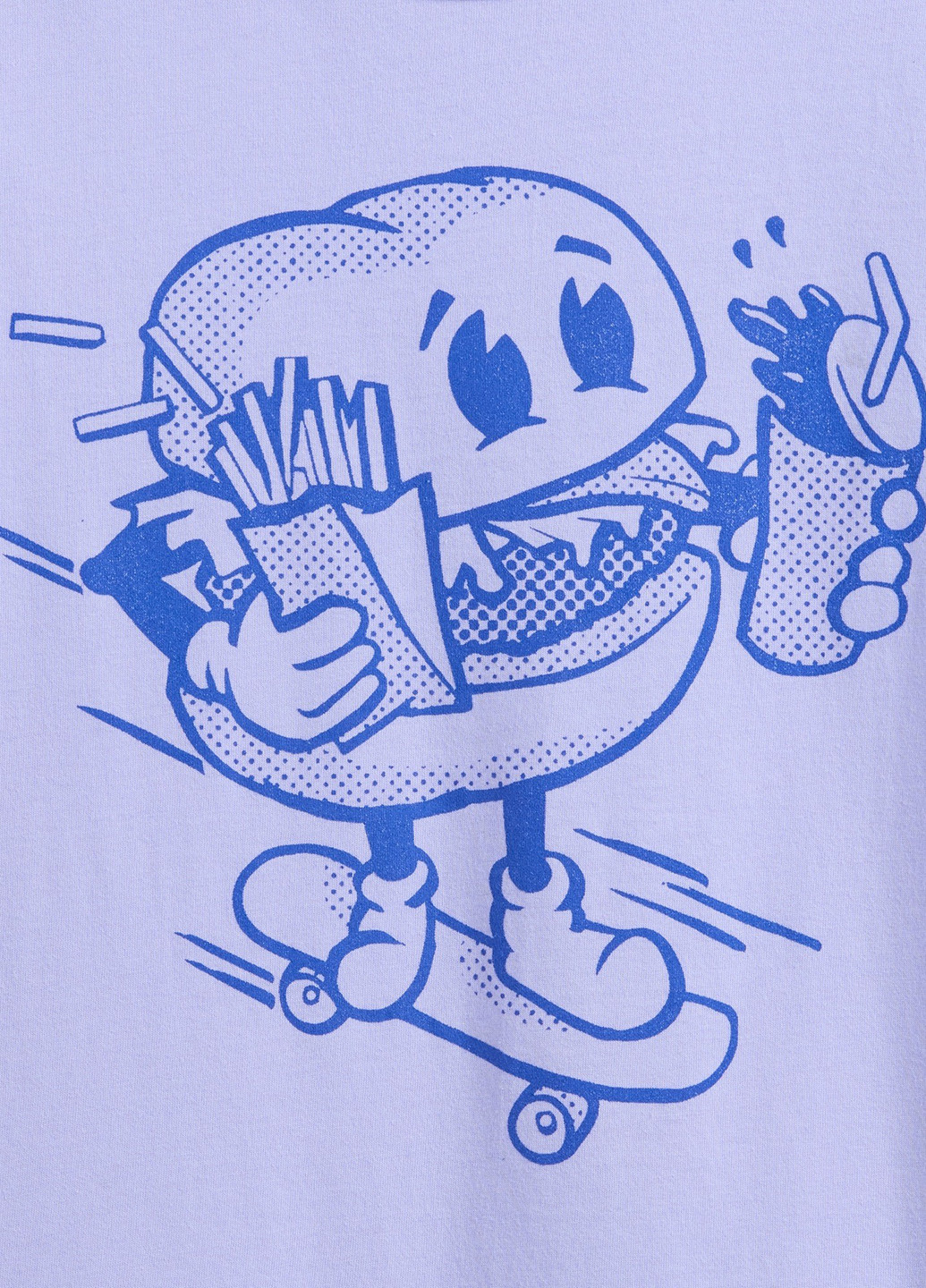 Фіолетова літня футболка Gap