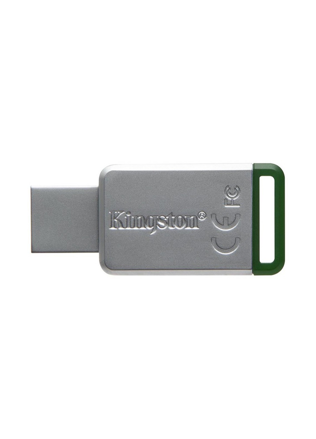 Флеш пам'ять USB DataTraveler 50 16GB Green (DT50 / 16GB) Kingston флеш память usb kingston datatraveler 50 16gb green (dt50/16gb) (135165482)