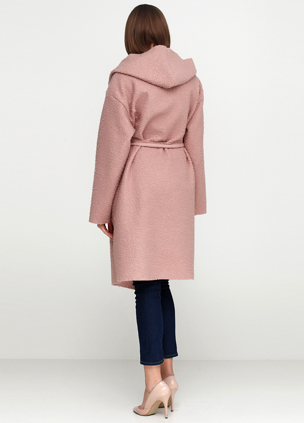 Розовое демисезонное Пальто New Collection