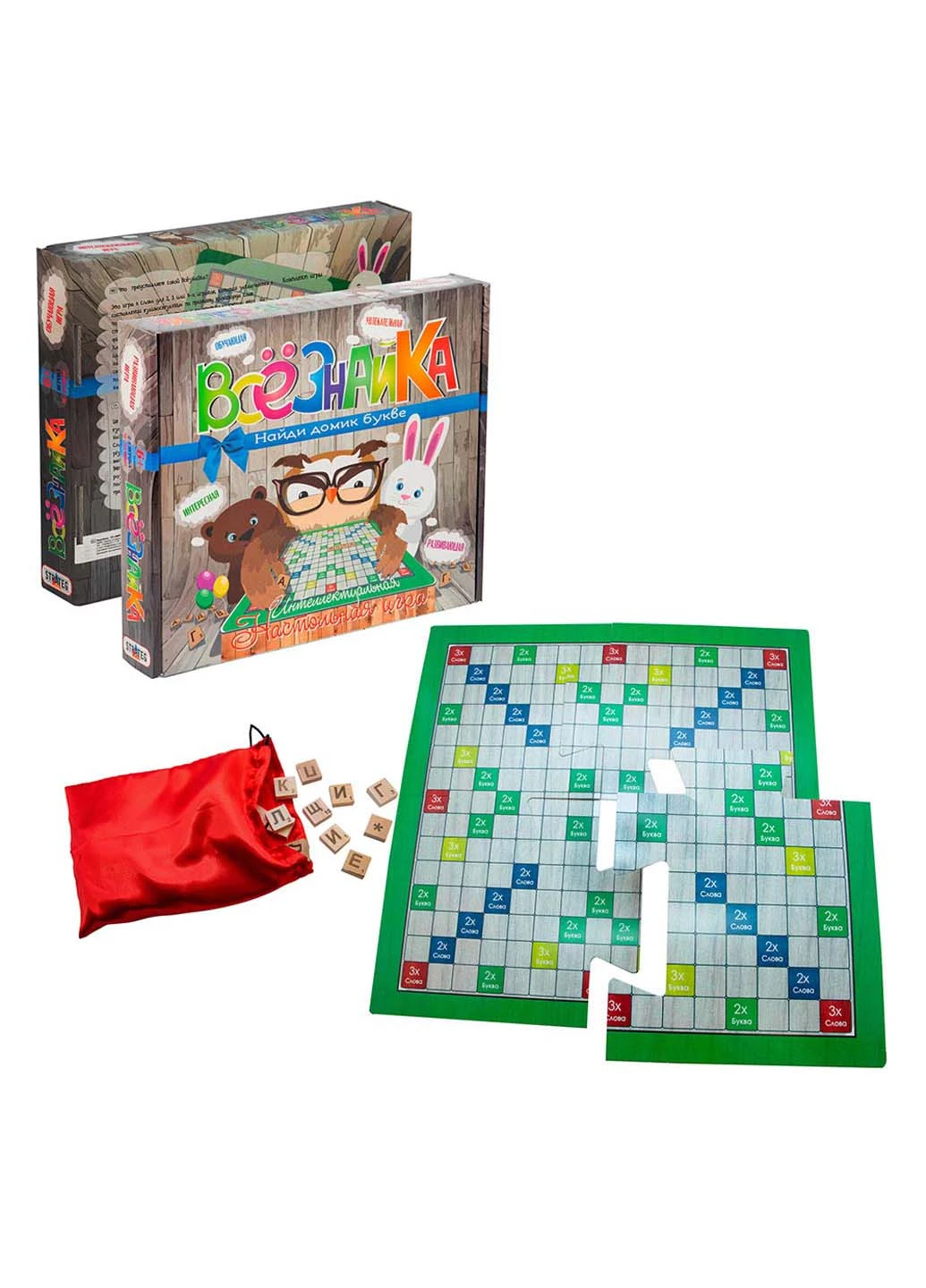 Игра настольная Всезнайка Strateg (253264583)