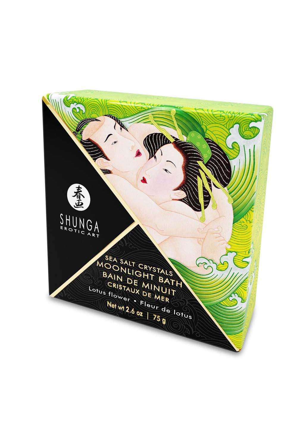 Сіль для ванни Moonlight Bath Lotus Flower 75 гр Shunga (256170684)