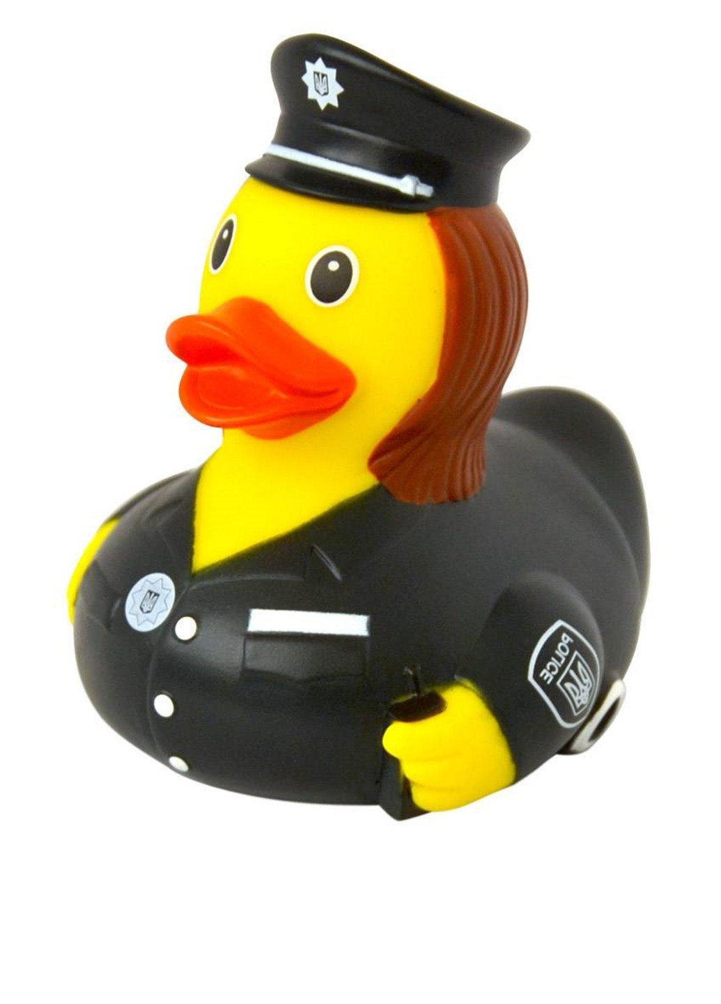 Іграшка для купання Качка Поліцейська, 8,5x8,5x7,5 см Funny Ducks (250618752)