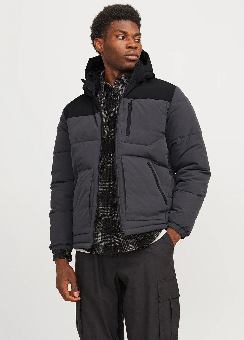 Комбінована зимня куртка Jack & Jones