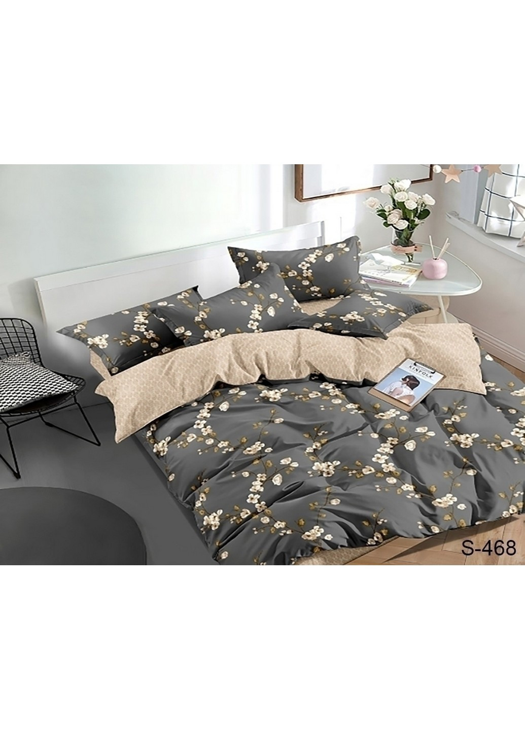 Комплект постельного белья с компаньоном 2-спальный Tag (221058772)