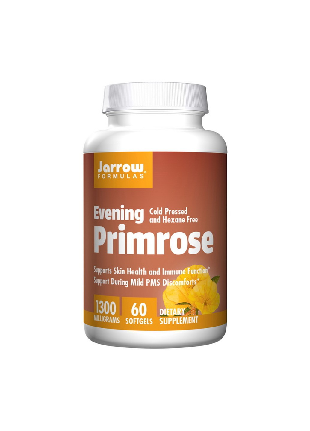 Масло Примули Вечірньої Evening Primrose 1300 mg 60 капсул Jarrow Formulas (255410313)