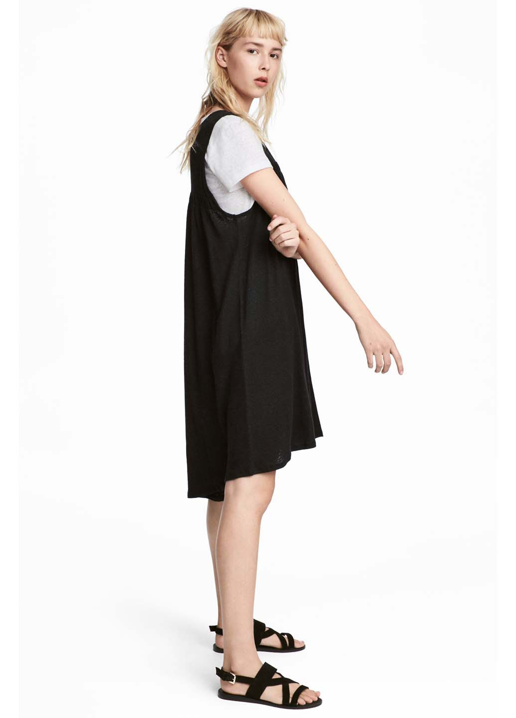 Летний женский платье H&M однотонный