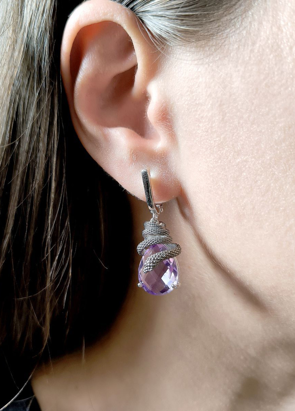 Сережки Silver Flame (301048192)