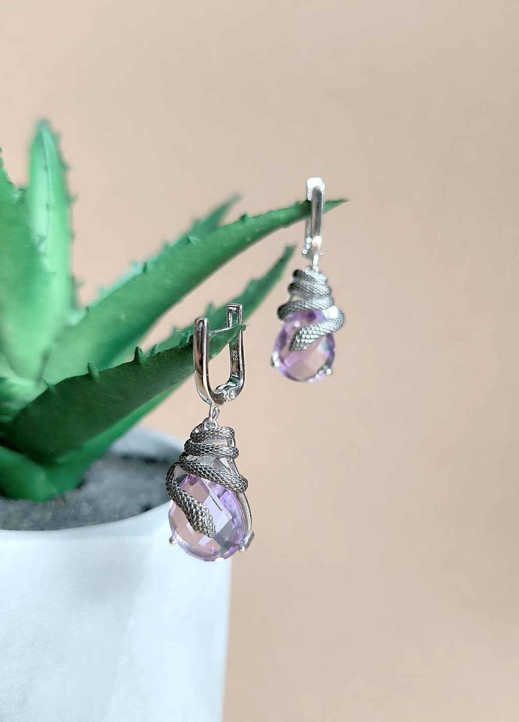 Сережки Silver Flame (301048192)