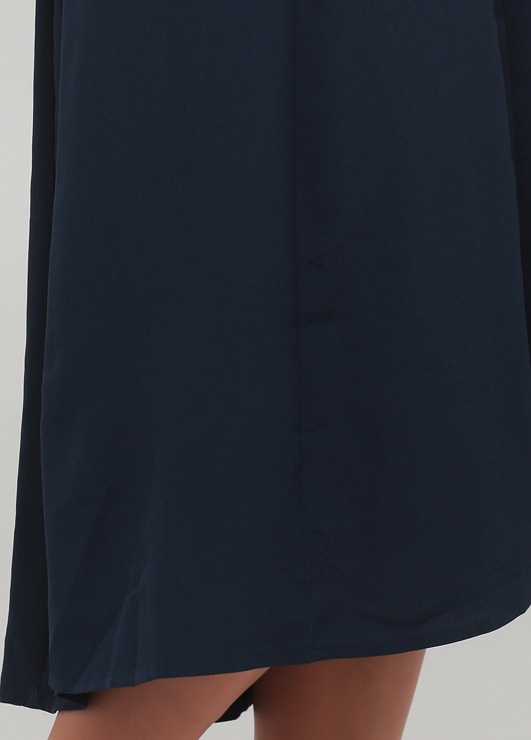 Темно-синее кэжуал платье рубашка Monki однотонное