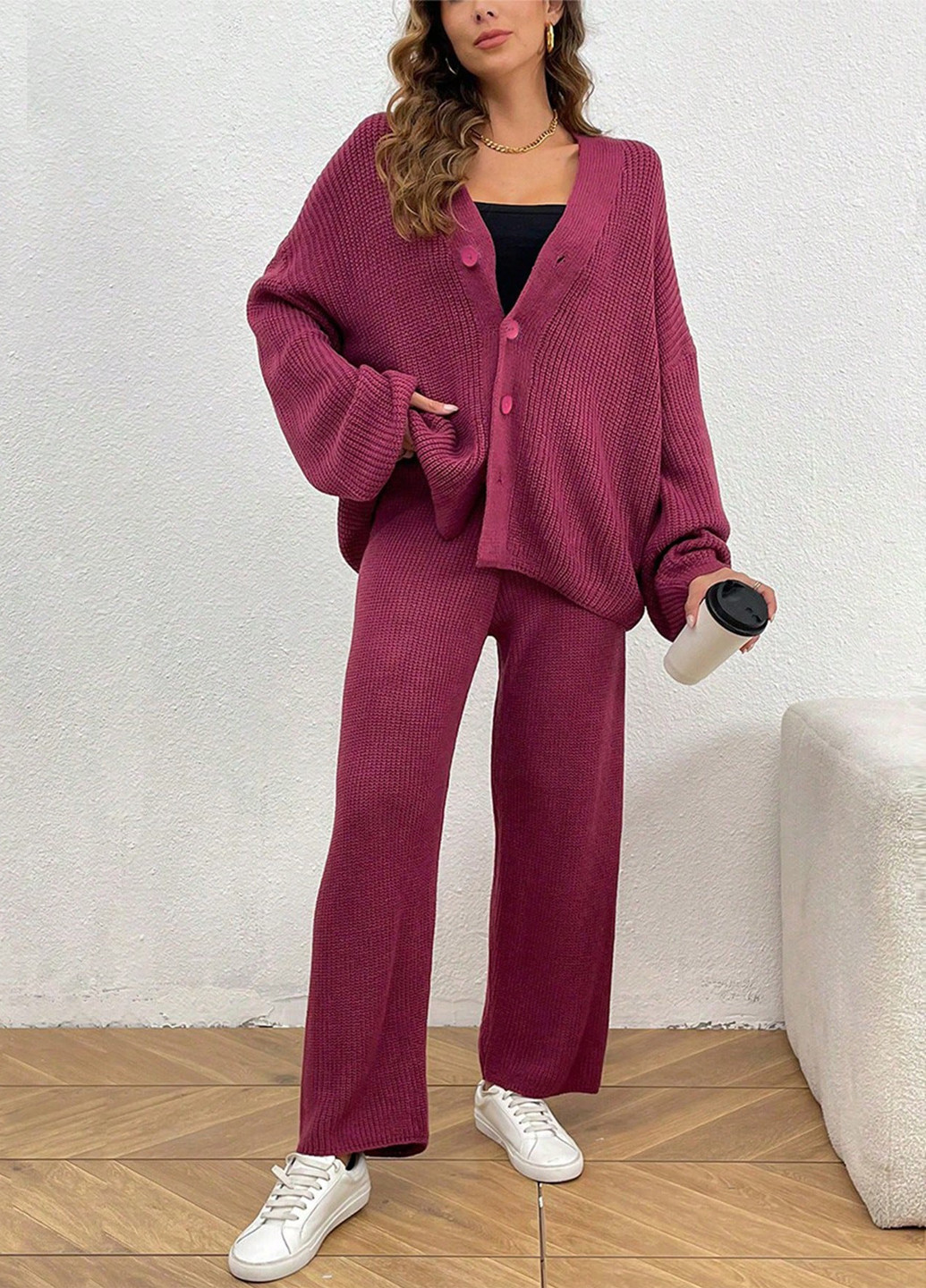 Костюм (кардиган, брюки) SHEIN (333366282)