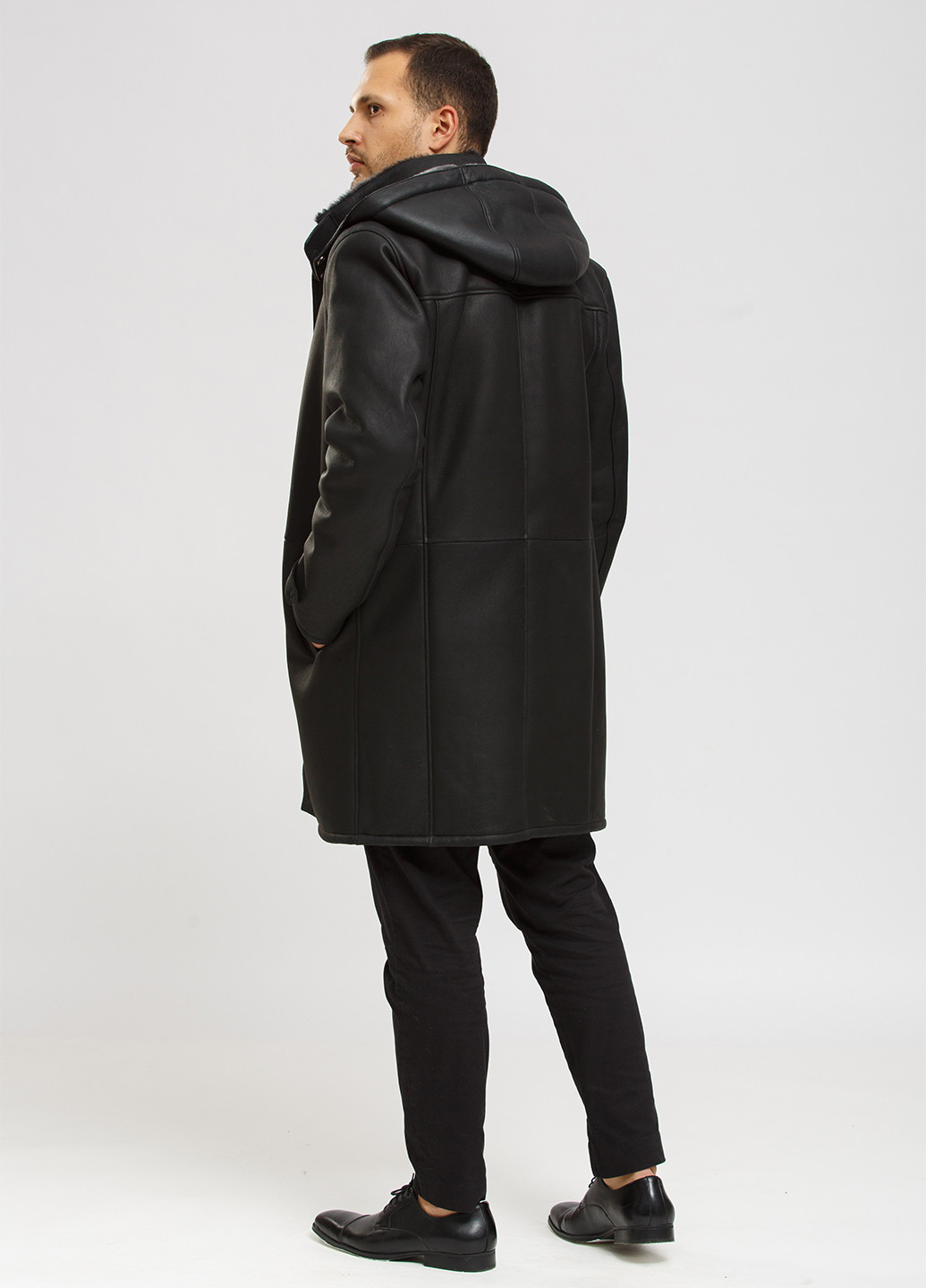 Дублянка шкіряна (хутро овчина) Hiperbol (202752106)