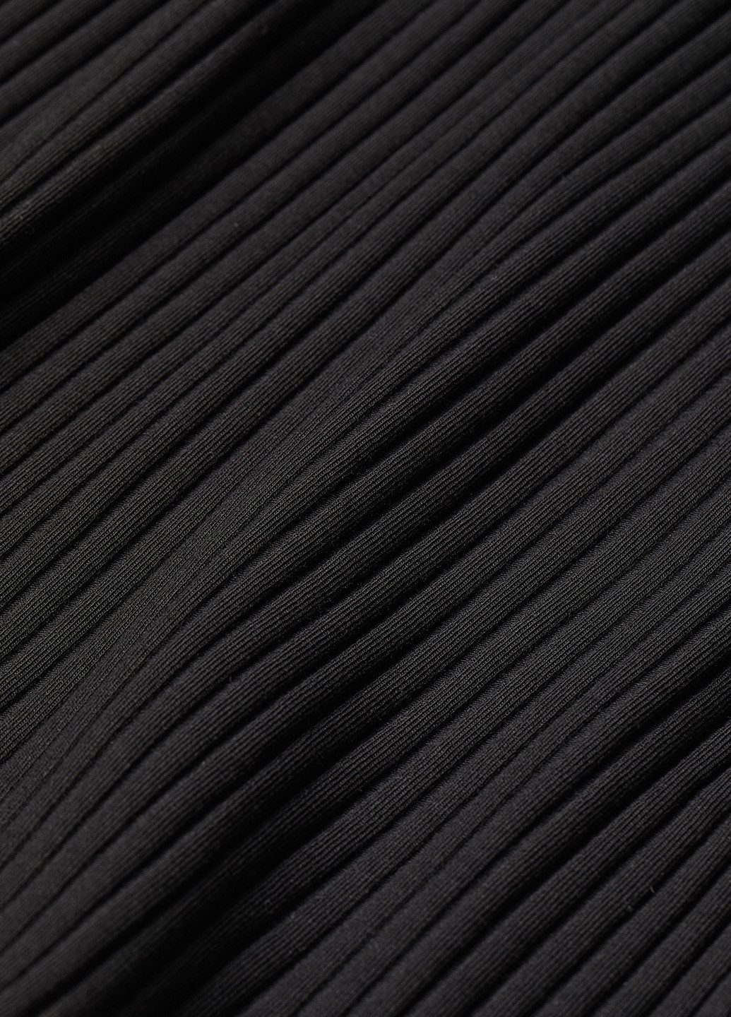 Гольф H&M однотонный чёрный кэжуал хлопок, трикотаж