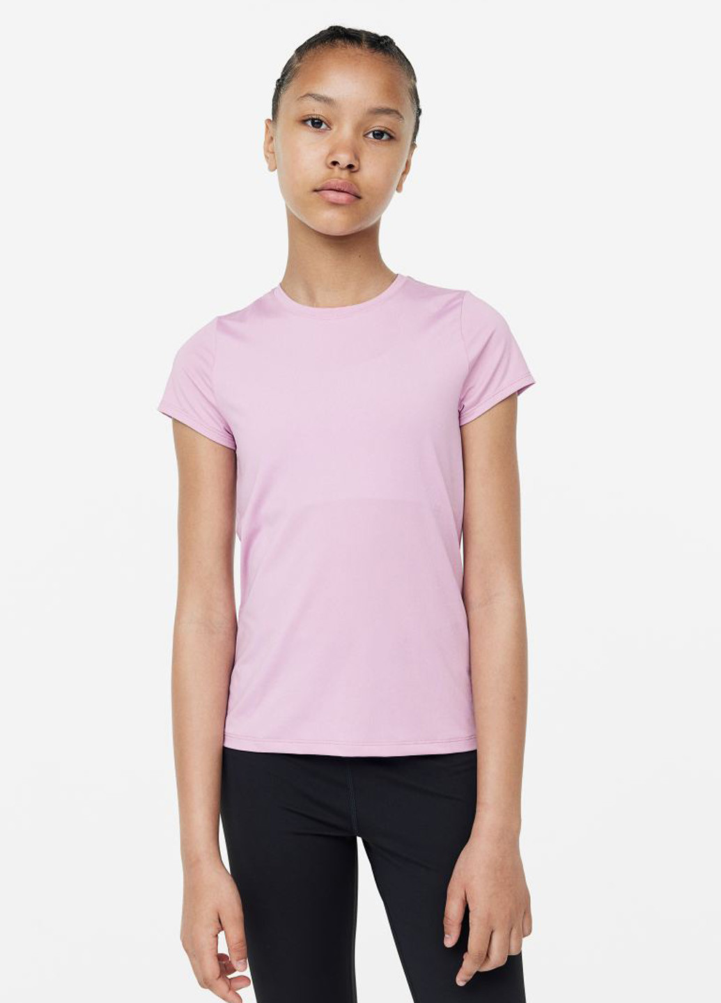 Світло-рожева демісезонна футболка H&M