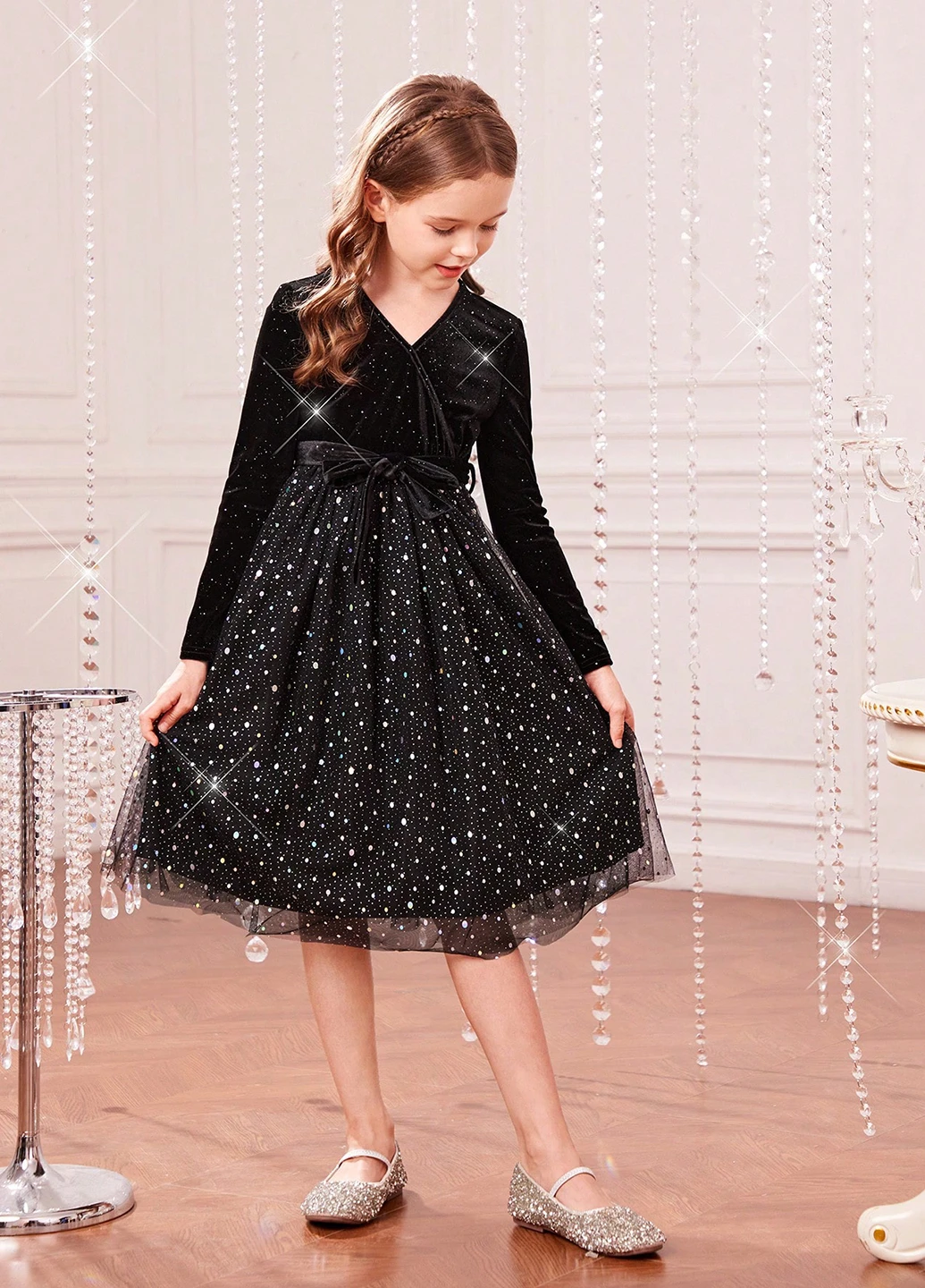 Чорна сукня SHEIN (309375583)