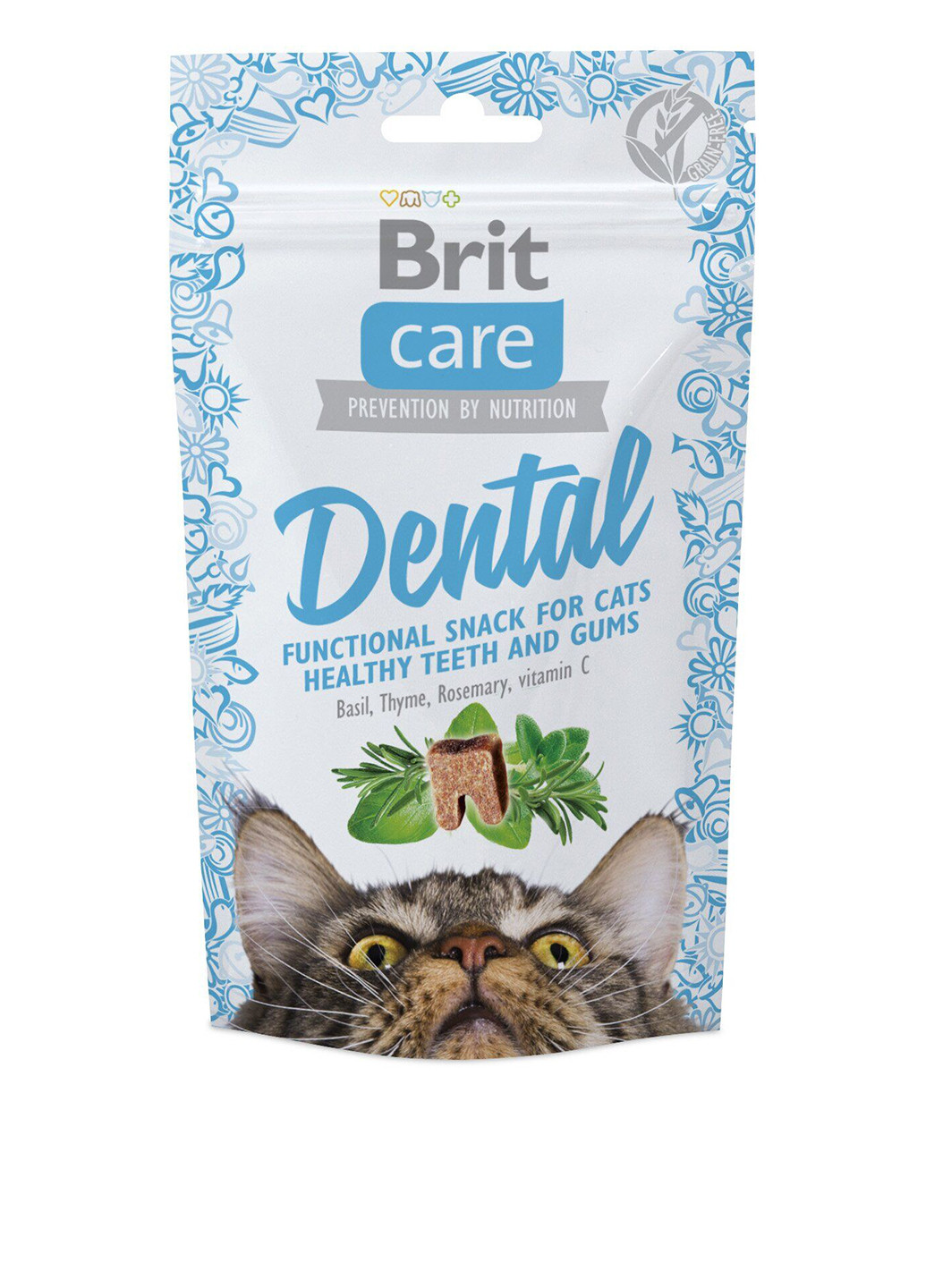 Лакомство для кошек (для зубов), 50 г Brit Care (201658373)
