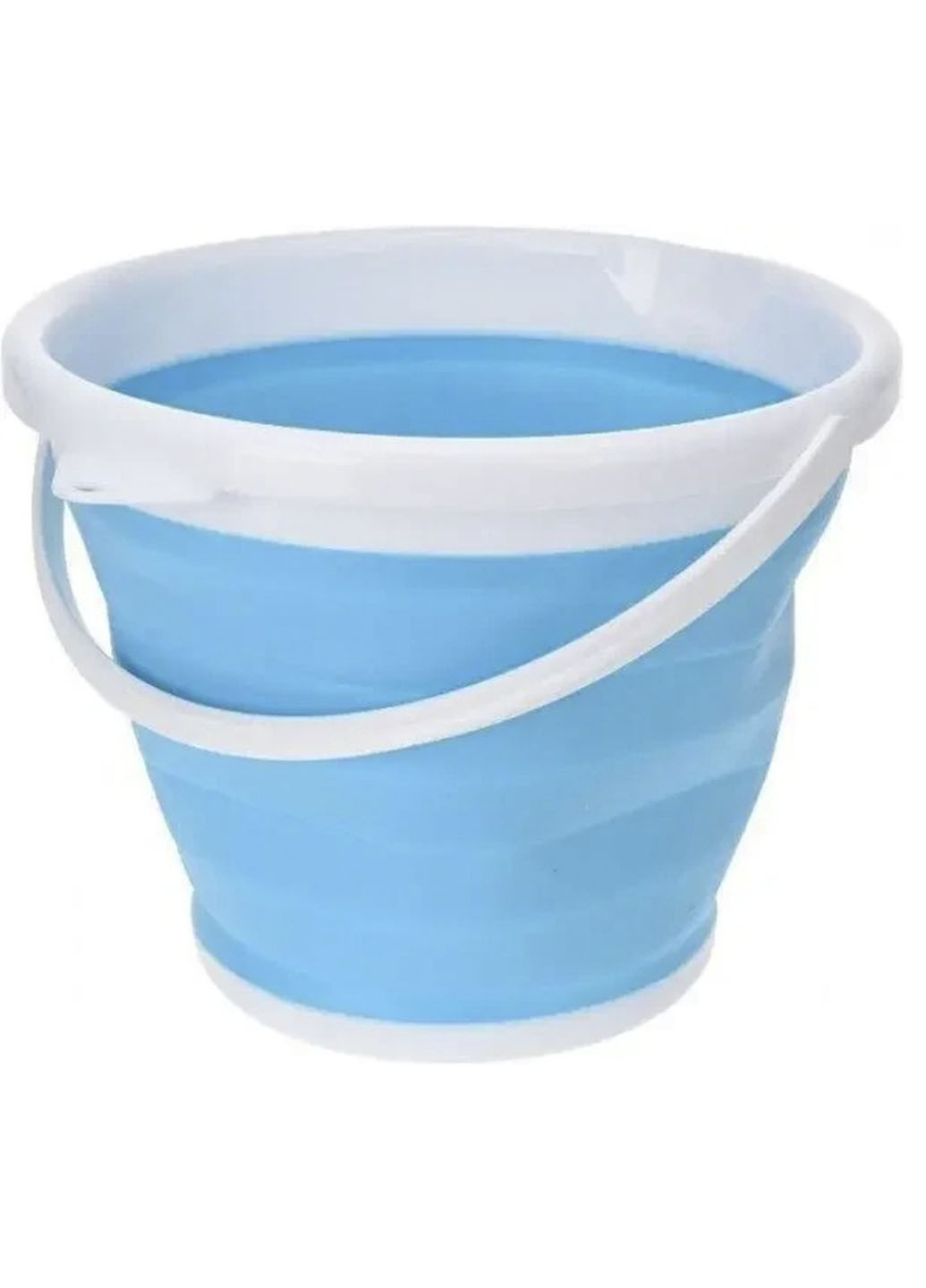 Відро 10 літрів туристичне складане Collapsible Bucket силіконове Good Idea G (252834313)