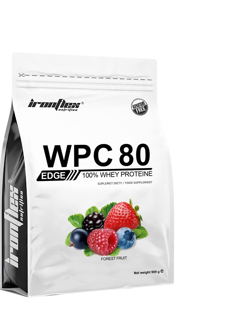 Сироватковий протеїн WPC EDGE Instant 909 g (Strawberry) Ironflex (255679203)