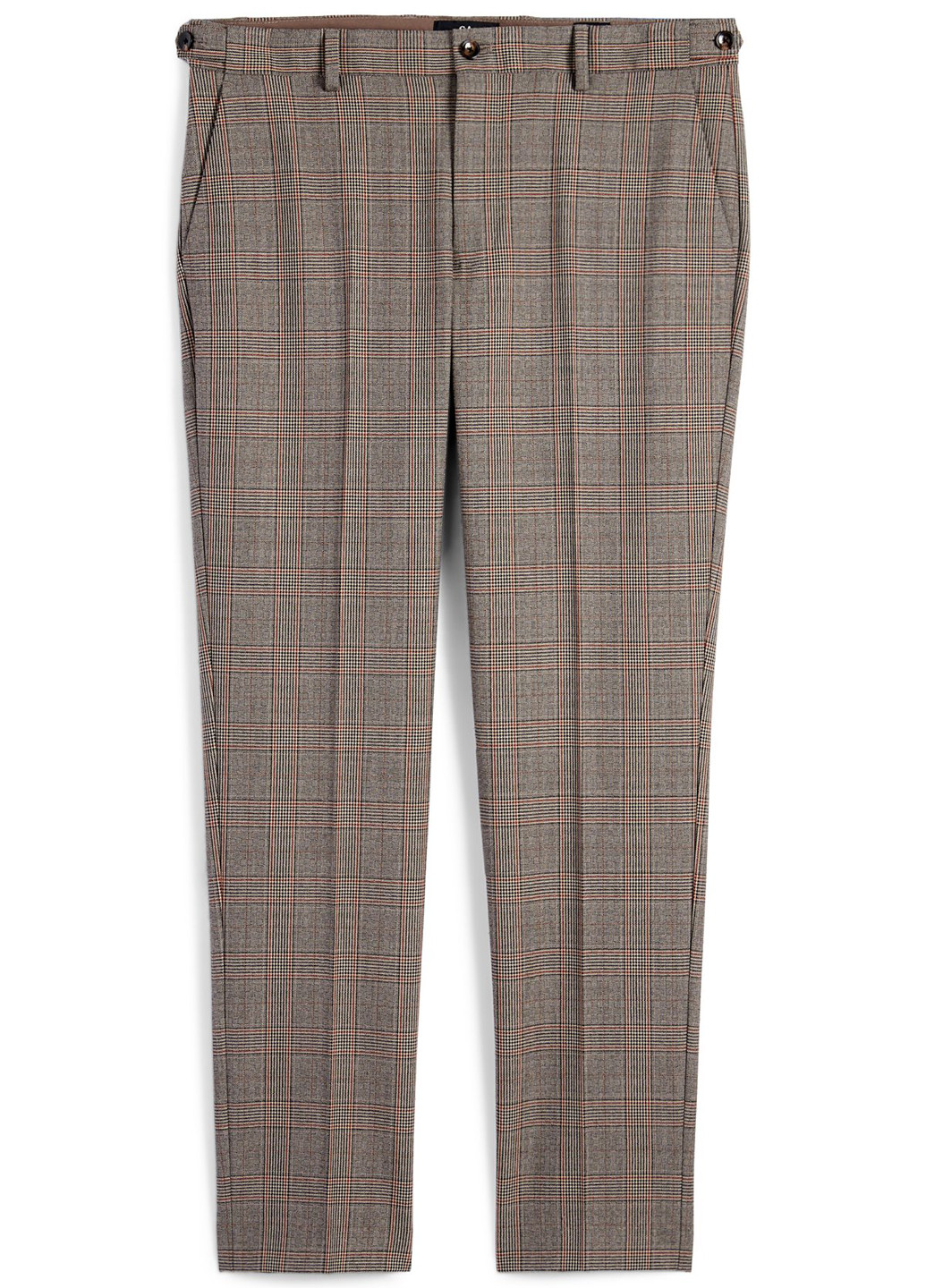 Бежевые классические, кэжуал демисезонные классические брюки C&A