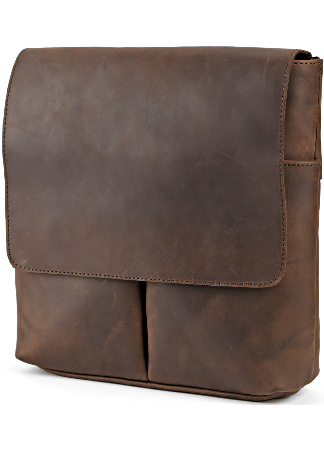Чоловіча шкіряна сумка 25,5х23х4,5 см Shvigel (229460670)