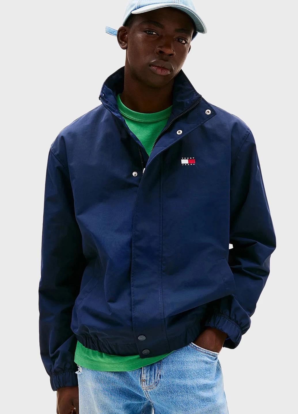 Синя демісезонна куртка Tommy Jeans