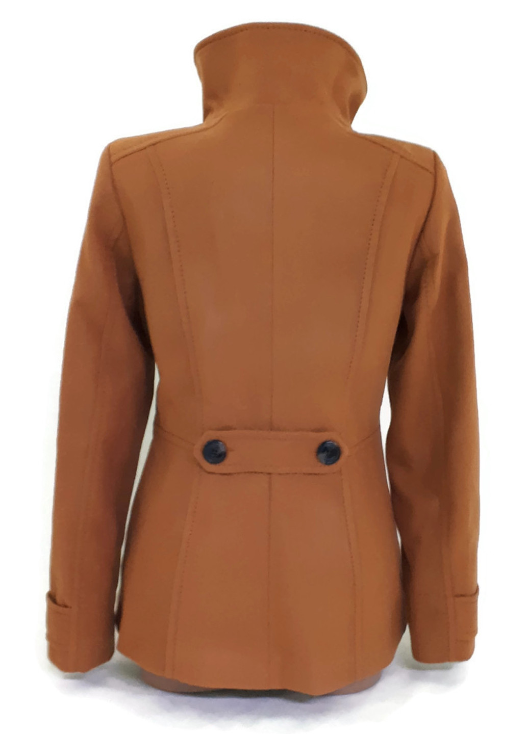 Светло-коричневое демисезонное Пальто двубортное H&M