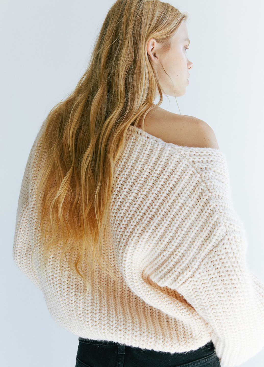 Кремовий демісезонний пуловер пуловер H&M