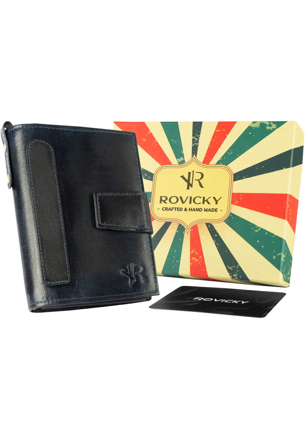 Кошелек мужской кожаный N1227-RHP Rovicky (254314206)