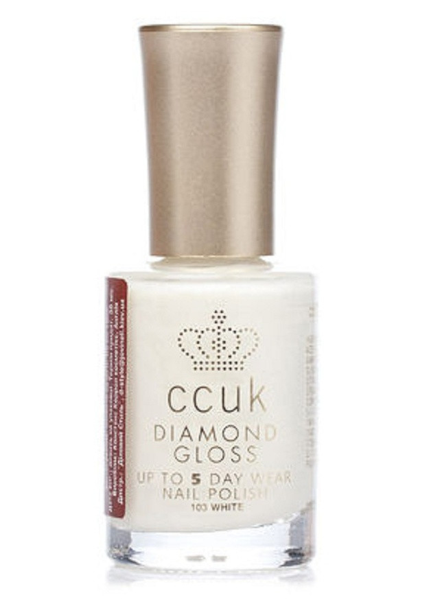 Лак для ногтей 103 white Constance Carroll diamond gloss (256365367)