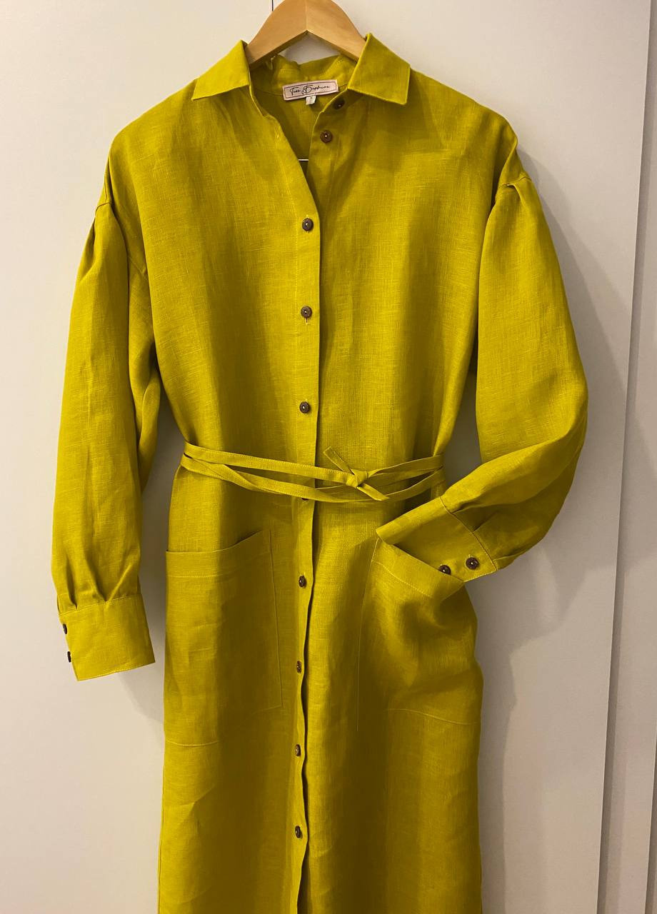 Салатова сукня Така Барвиста