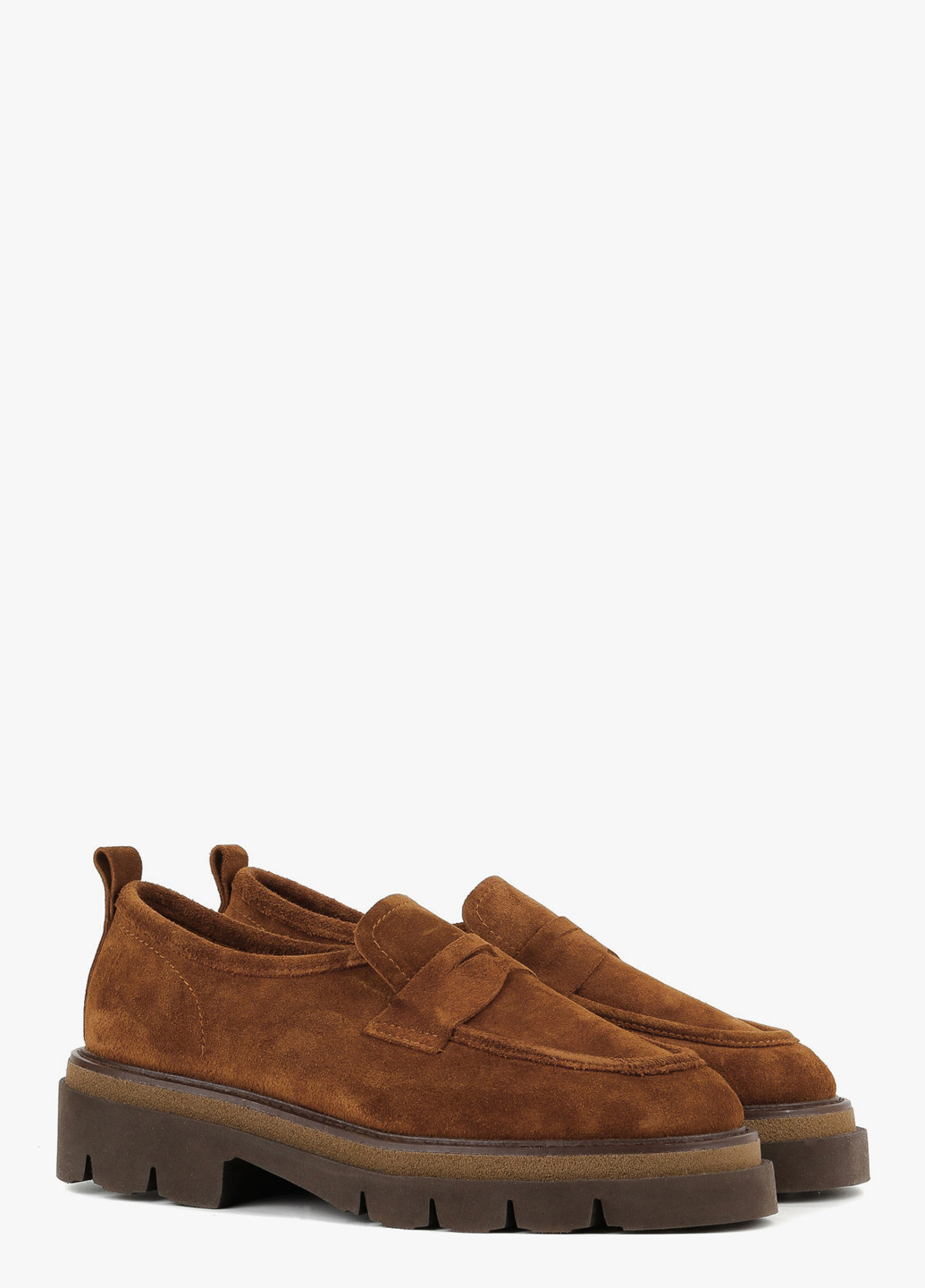 Le'BERDES Туфлі лофери коричневий з натуральна шкіра, україна — демісезон (307526255)