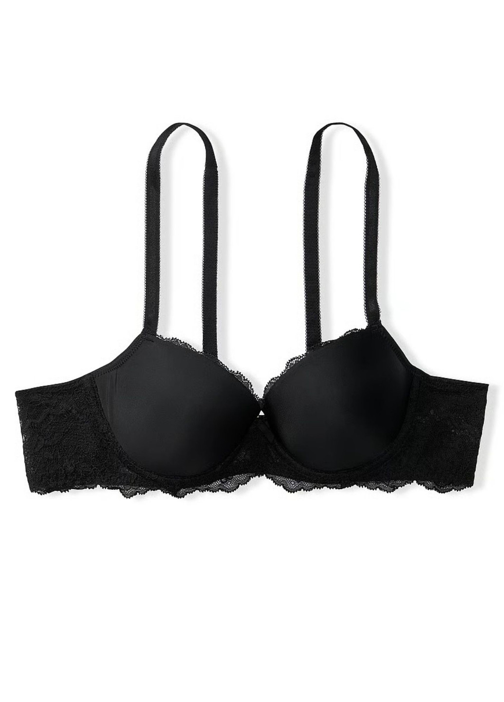 Чорний демісезонний комплект (бюстгальтер, трусики) Victoria's Secret