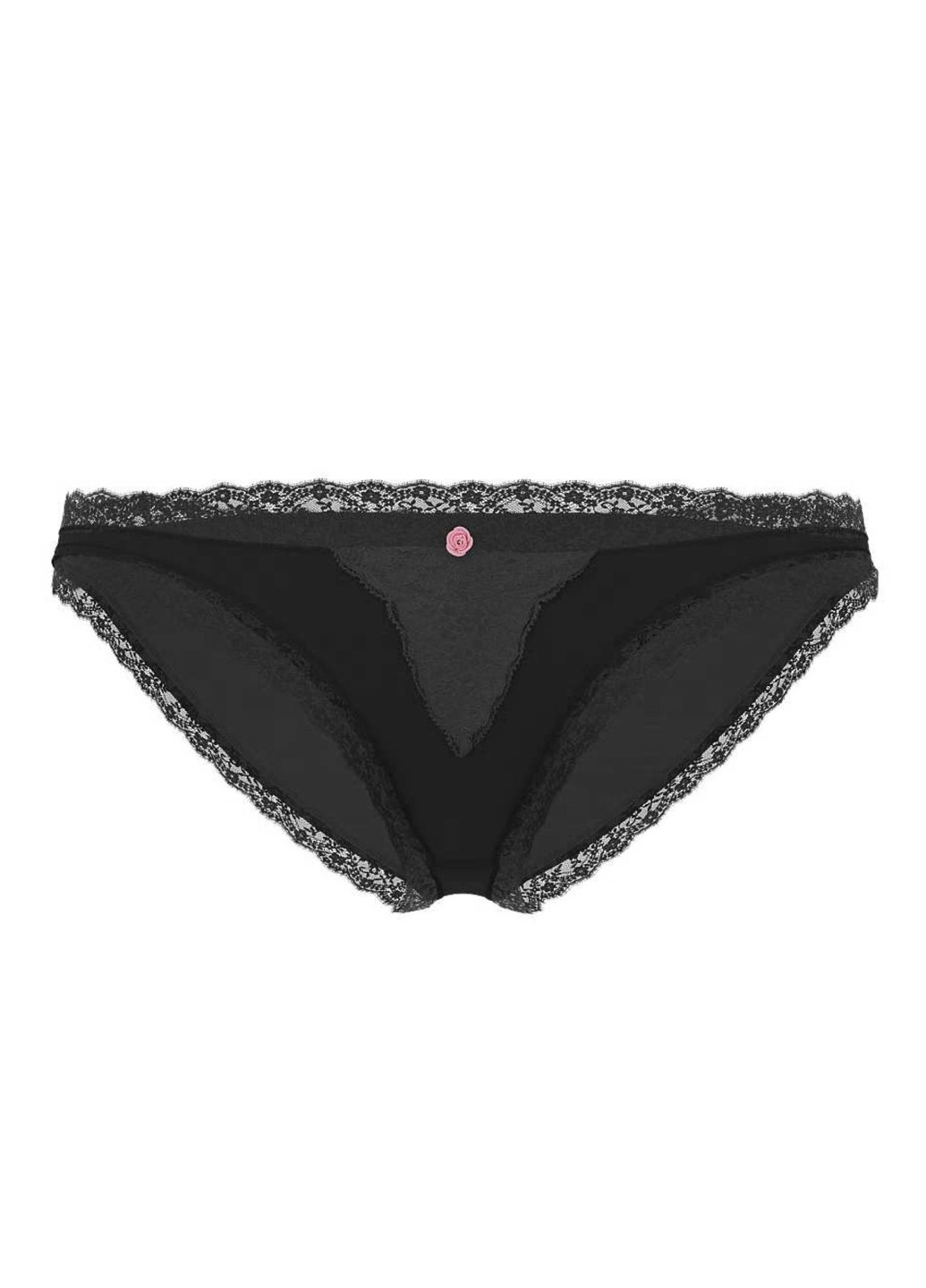 Чорний демісезонний комплект (бюстгальтер, трусики) Victoria's Secret