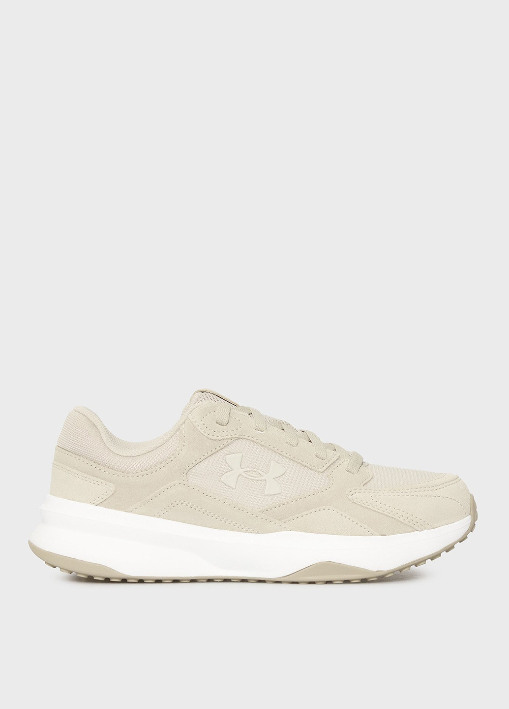 Бежевые демисезонные кроссовки Under Armour
