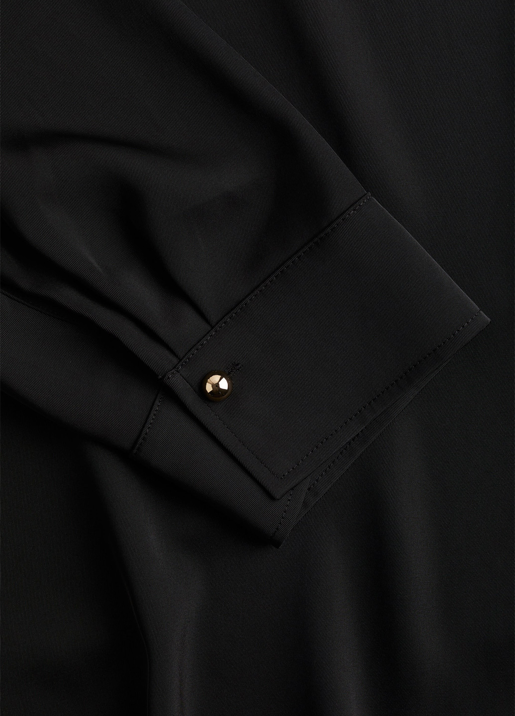 Чорна кежуал сукня а-силует H&M однотонна