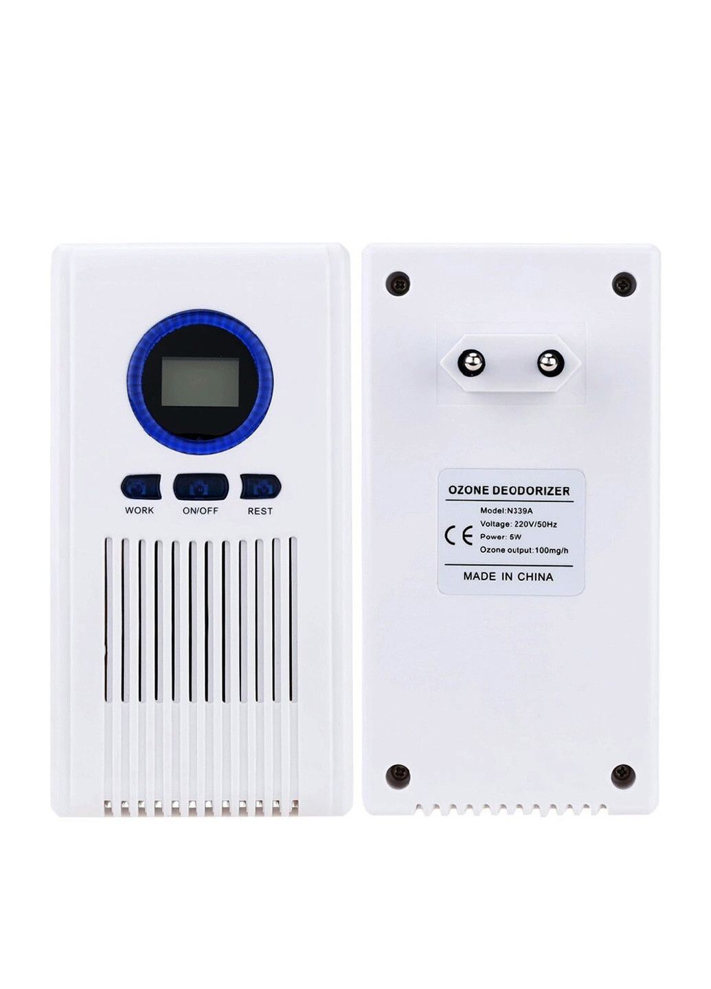 Озонатор очищувач повітря, 138х72х7 мм Ozon100 (183015584)