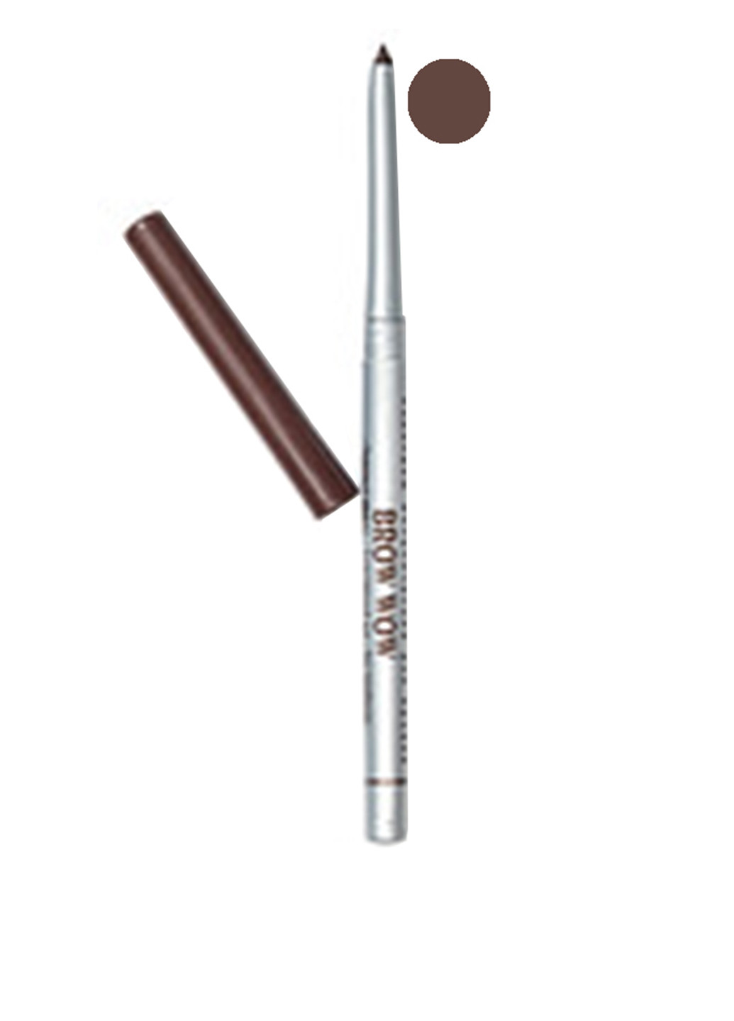 Механический карандаш для бровей Brow Wow №04 Soft brown, 5 г Relouis (83223087)