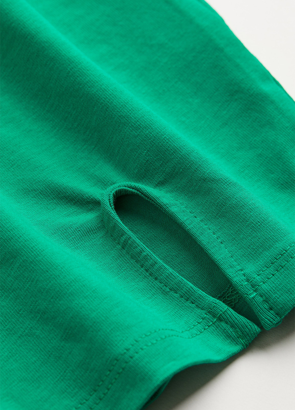 Зелена кежуал сукня силуетна, сукня-водолазка H&M однотонна