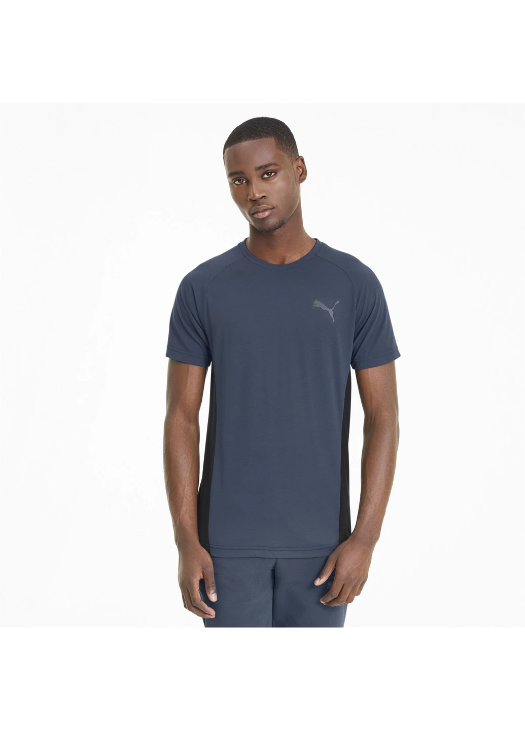Синя футболка evostripe tee Puma
