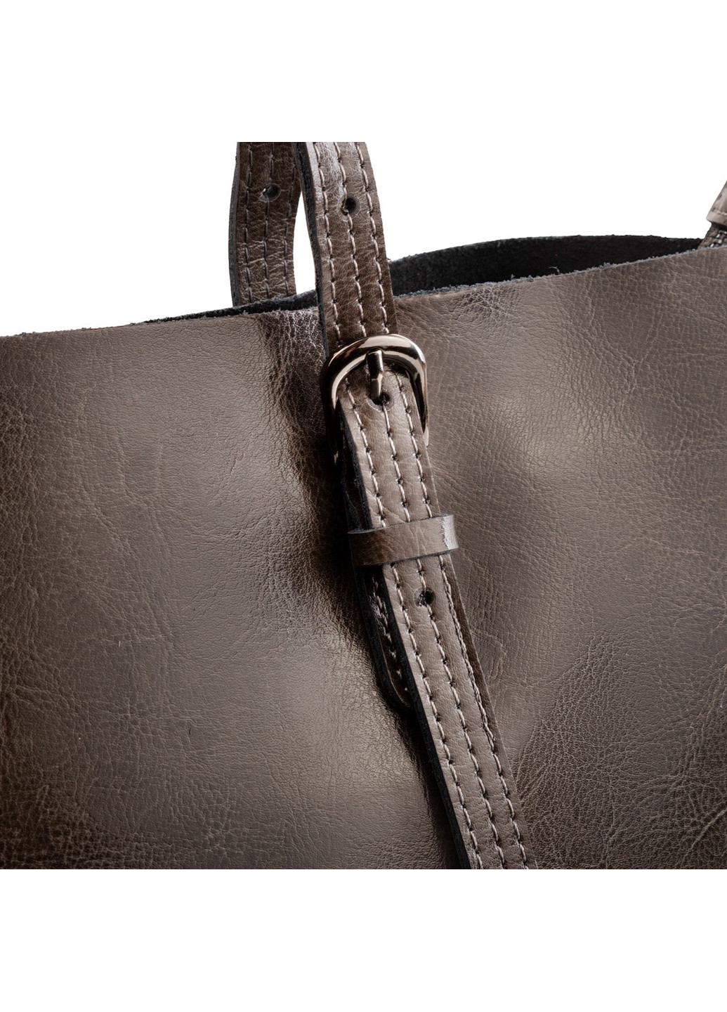 Женская кожаная сумка-шоппер 31,5х28х11 см Eterno (252128536)