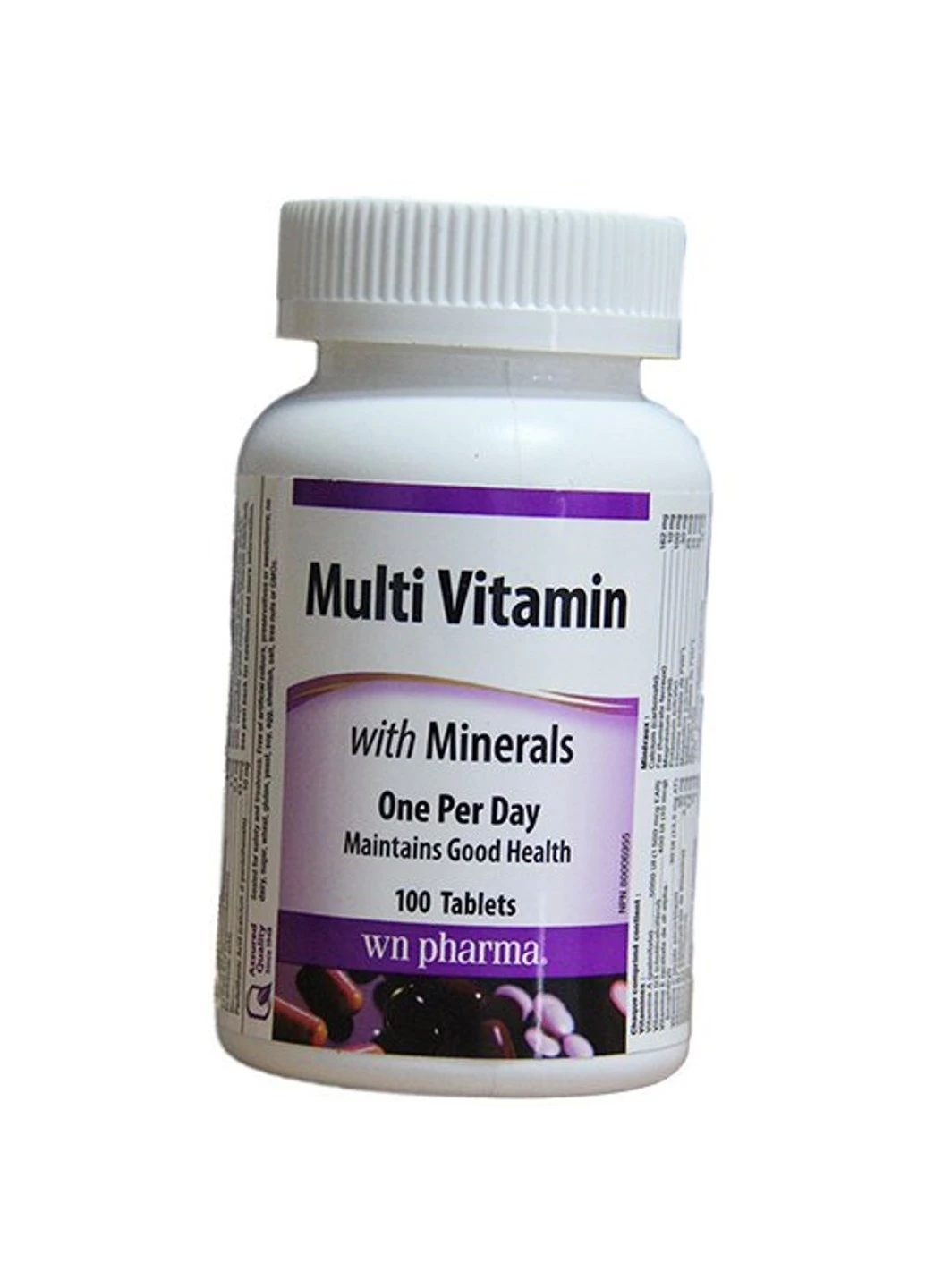 Комплекс витаминов и минералов Multi Vitamin with Minerals One Per Day 100 таблеток Webber Naturals (255407500)