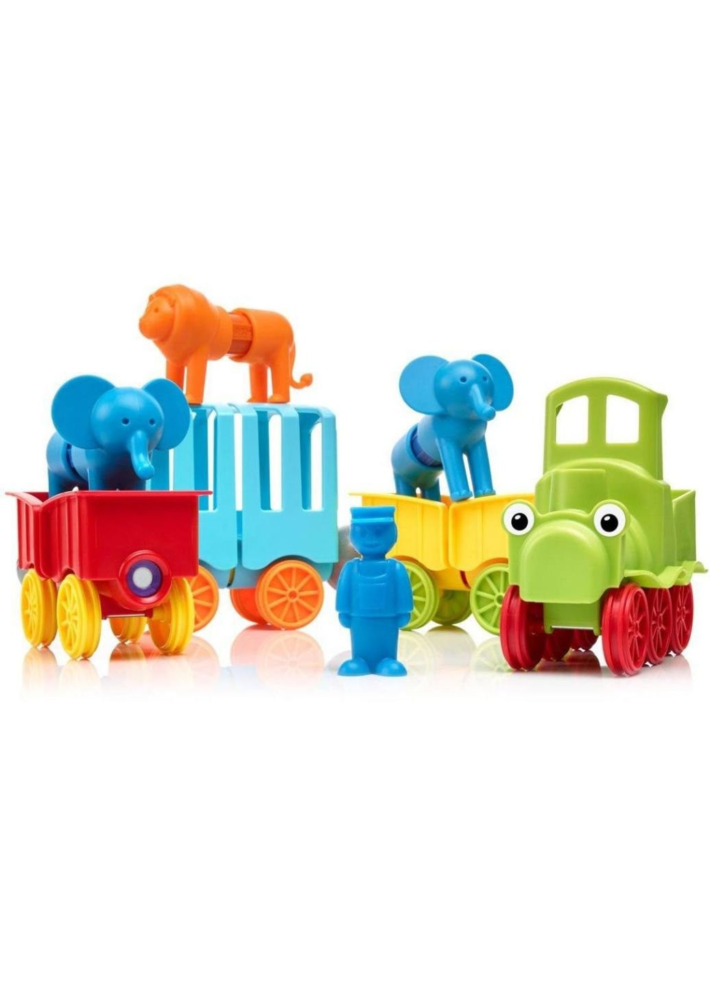 Конструктор Мій перший поїзд з тваринами (SMX 410) Smartmax Мой первый поезд с животными (198484983)