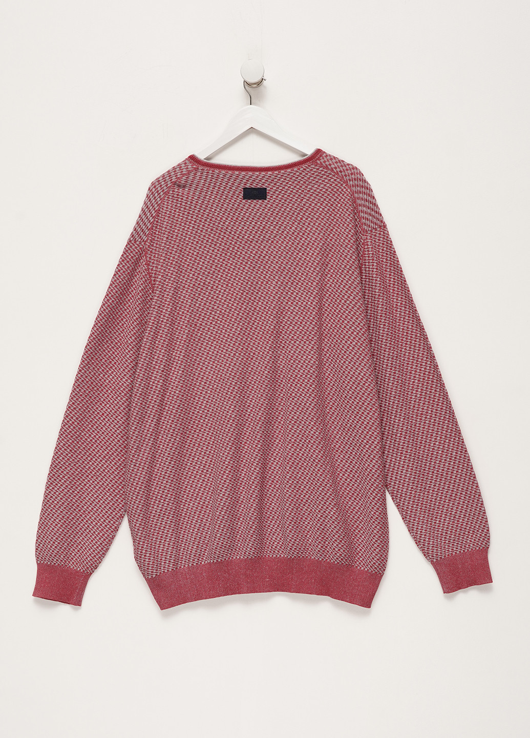 Темно-красный демисезонный свитер пуловер State of Art