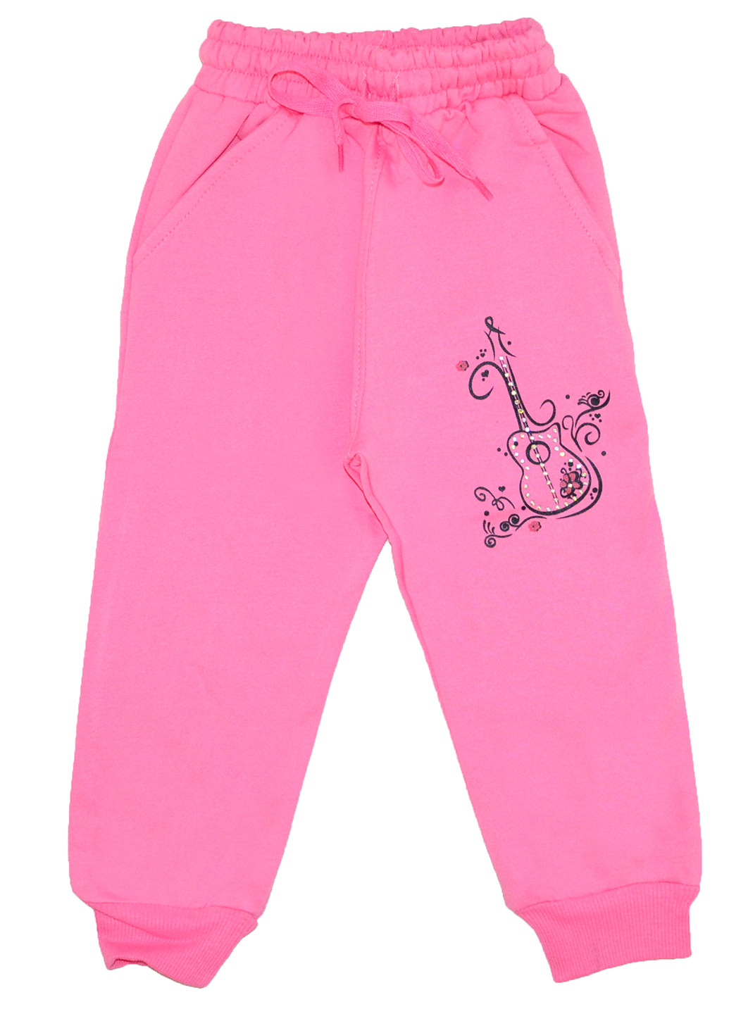 Розовые кэжуал демисезонные со средней талией брюки Hay Bebe