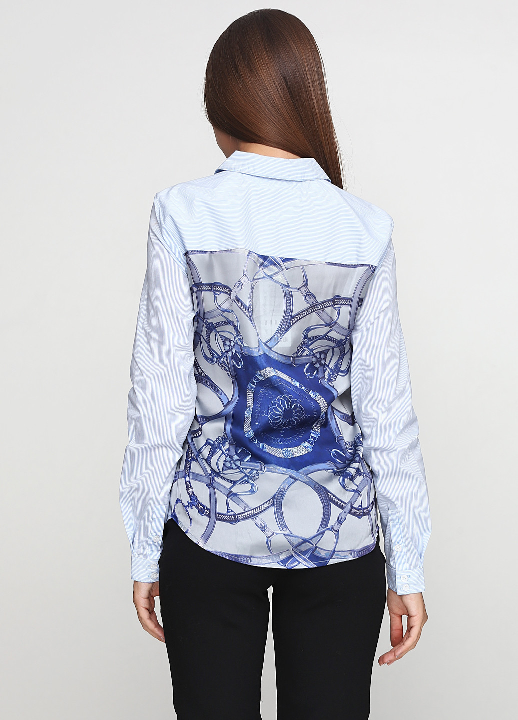 Комбинированная демисезонная блуза Karen by Simonsen
