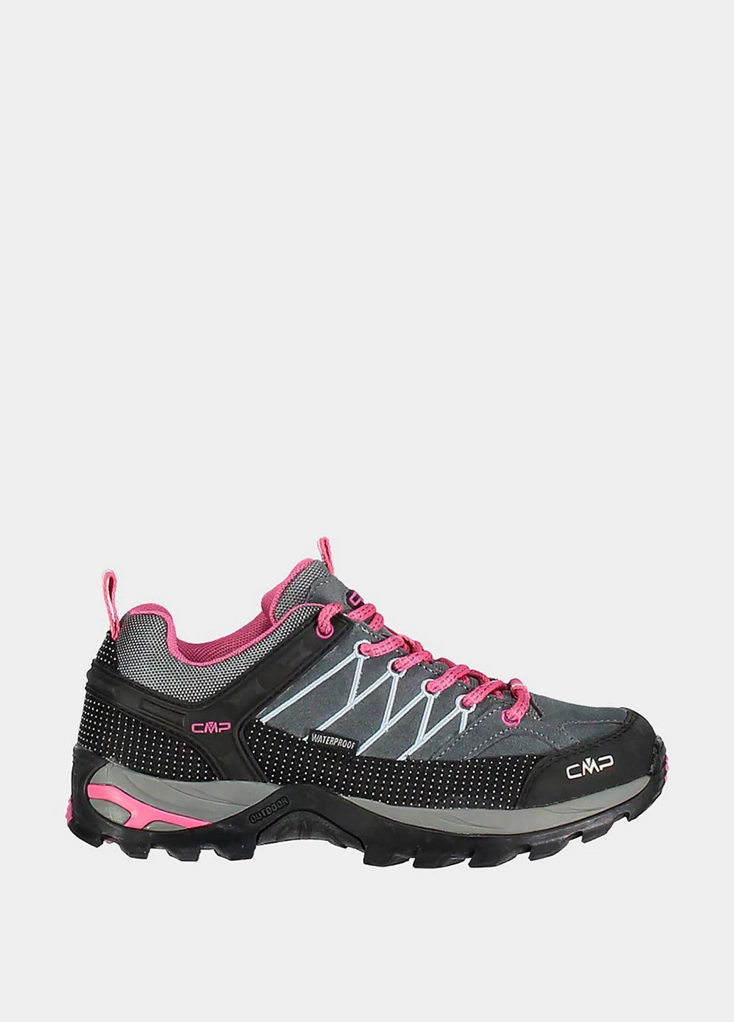 Кроссовки CMP RIGEL LOW WMN TREKKING SHOES W серые всесезоны (259982792)