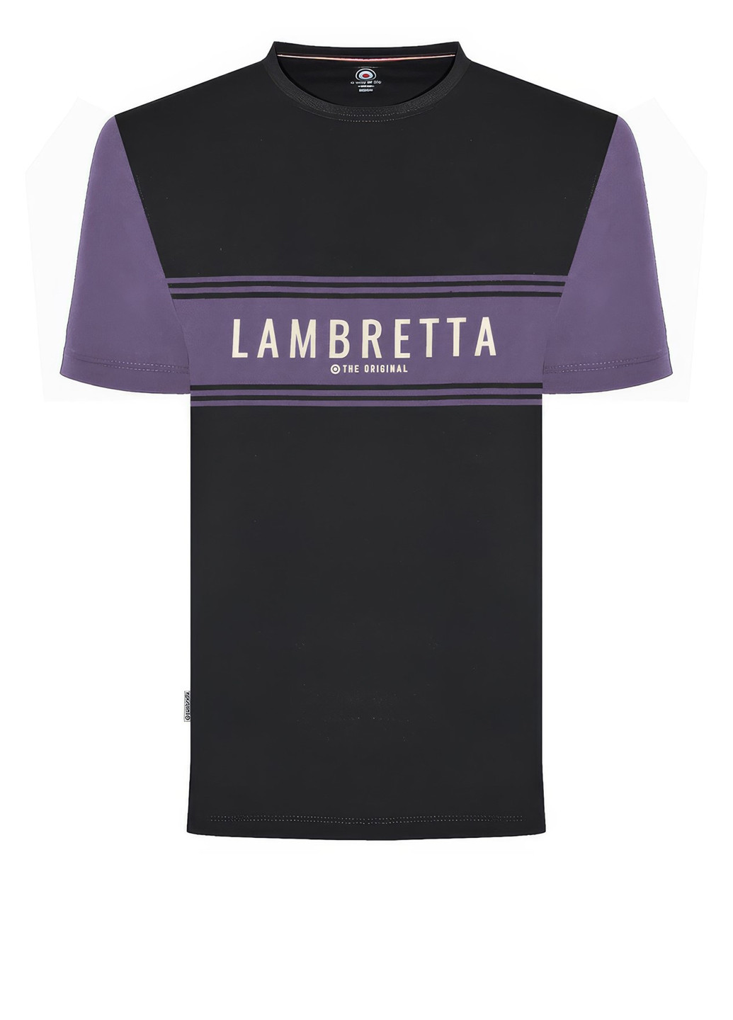 Черная футболка Lambretta