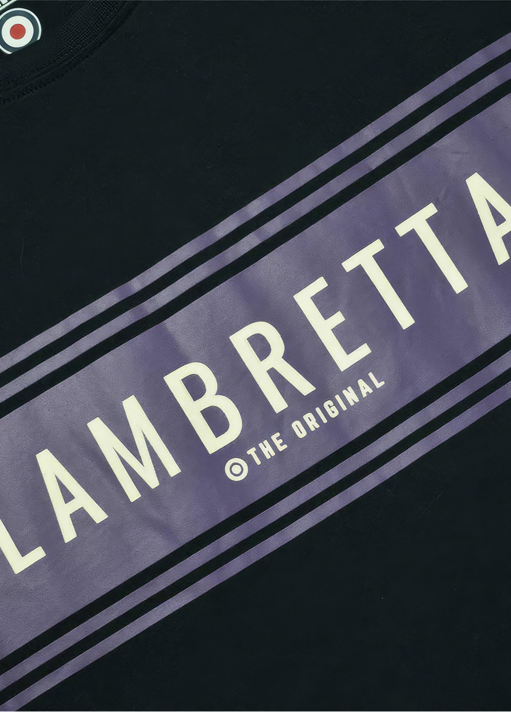 Черная футболка Lambretta